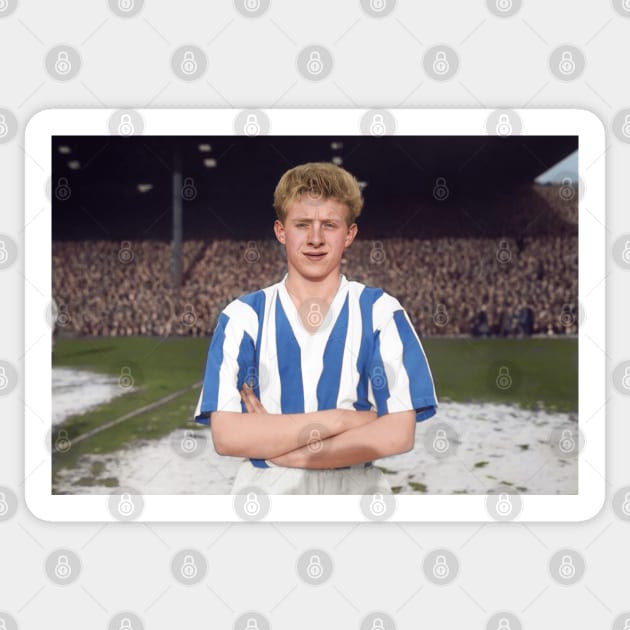 Denis Law Huddersfield Sticker by AndythephotoDr